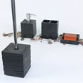 thumbnail image 2 of Nameeks Qu33 Gedy Free Standing Toilet Brush Holder - Black, 2 of 3