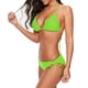 thumbnail image 4 of WILLBEST Trajes de Baño Para Mujer, Conjunto de Bikini Bandeau Con Push-Up, Traje de Baño Brasileño, Traje de Baño de Playa 4613, 4 of 6