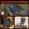 thumbnail image 6 of OUKITEL WP23S Rugged Phone Unlock, 10600mAh Battery, 4GB RAM, 64GB Storage, 6.52-inch, Android 15, Black/Orange/Green, 6 of 6