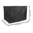 thumbnail image 1 of Mosiee Oxford Cloth For Dog Cage Cover For 24 To 48 Inch Crates With Openable Sides, 1 of 7