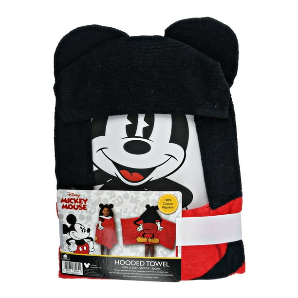 Disney Mickey Mouse Hooded Bath Towel