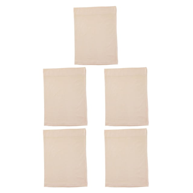 ZLight Women Headscarf Turban Fashion Accessories Clothes Accessory Head Cover Caps Beige 5Set