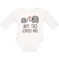 thumbnail image 3 of Inktastic My Tio Loves Me Childs Boys or Girls Long Sleeve Baby Bodysuit, 3 of 5
