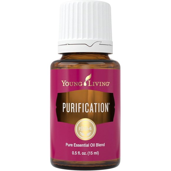 Young Living Mélange d'Huiles Essentielles de Purification, 15 ml - Diffuseur d'Aromathérapie - Idéal pour Nettoyer la Peau - Ajout de Soins de la Peau et de Beauté - Pur et Naturel