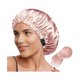 thumbnail image 1 of wonima11 2Pcs Hair Bonnets For Sleeping Satin Bonnet Silk Bonnets For Women Silky Night Caps Womens Curly Hair Sleep Cap, 1 of 1