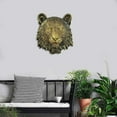 thumbnail image 3 of Busto de cabeza de animal para montar en la pared, escultura grande, decoración de pared con cabeza de animal, taxidermia Tigre, 3 of 8