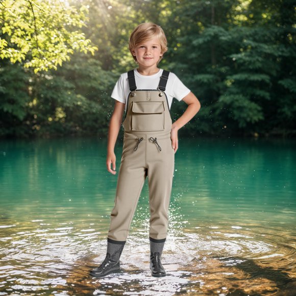 Girls All-Season Romper Jumpsuit for Outdoor Adventures and Party Celebrations Ages 2 to 11 Years with Durable Wading Pants Design