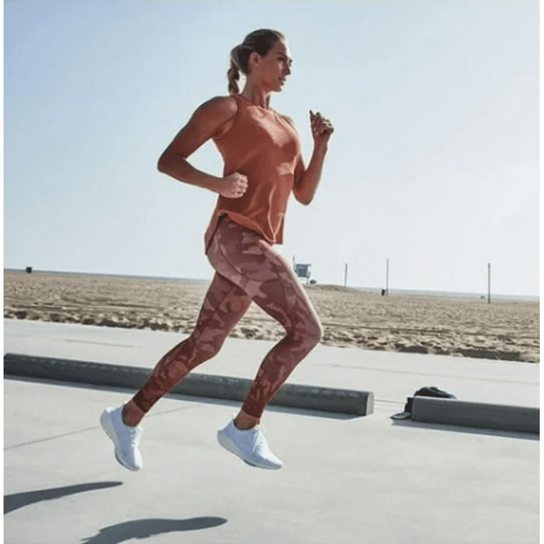 CALIA Women's ENERGIZE Mid-Rise 7/8 LEGGINGS sz S (Small) brown camo Gym  Run Pants 