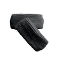 thumbnail image 2 of COUVER 1 Inch Thin Solid Terry Cotton Athletic Sweat Wristbands Charcoal 2 Pairs (Mens), 2 of 9