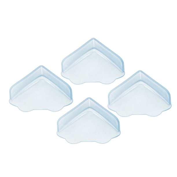 4 protectores de esquina gruesos de seguridad para bebés, protectores de mesa de escritorio