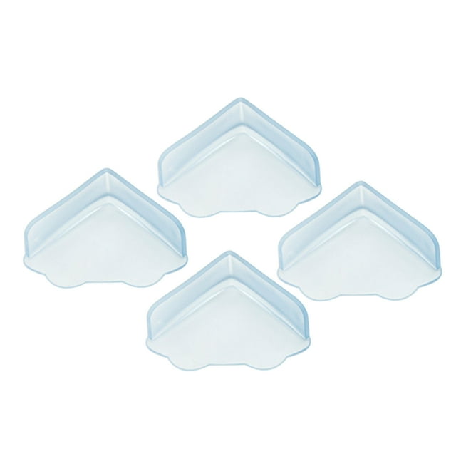 4 protectores de esquina gruesos de seguridad para bebés, protectores de mesa de escritorio