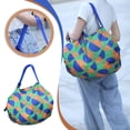 thumbnail image 4 of Fiudx Artículos en oferta con ofertas flash Bolsas de compras reutilizables, bolsa de almacenamiento de comestibles plegable, bolsa de lona de tela para tienda, grande y resistente, 4 of 7