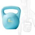 thumbnail image 1 of Pesa rusa llena de agua para ejercicio, pesa rusa, entrenamiento antideslizante, , Fitness, entrenamiento de fuerza para sentadillas, gimnasio en Azul 6kg, 1 of 8