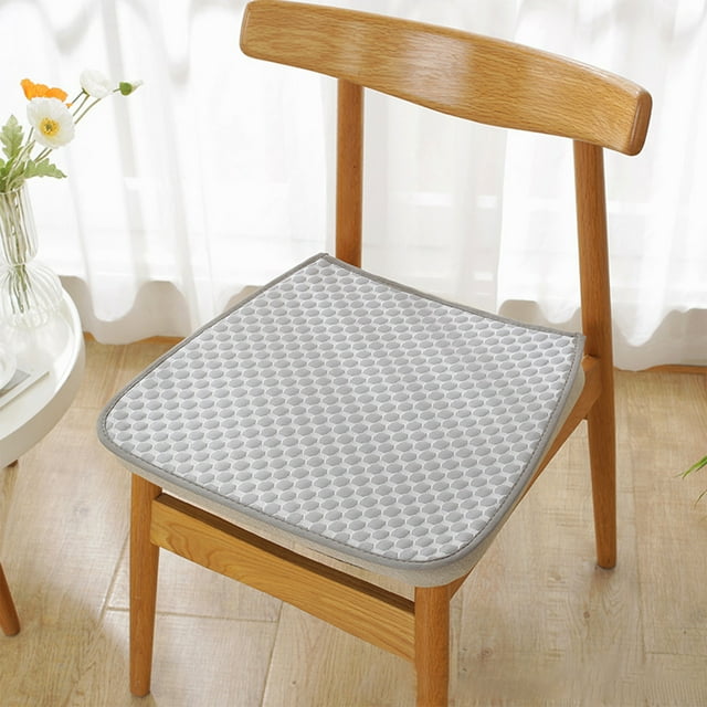 Fiudx Cojín de Asiento Fresco, Diseño Veraniego, Antideslizante, Poliéster Suave, Cómodo para La Oficina, Fácil de Limpiar, 40 X 40 X 0,5 Cm.