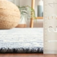 thumbnail image 4 of SAFAVIEH Micro-Loop Darian Geometric Area Rug, Blue/Ivory, 8' x 10', 4 of 10