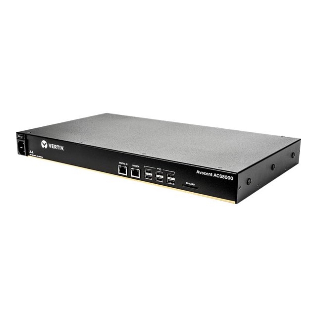 Avocent Console ACS8032SAC-400 ACS Advanced Console Server - Serveur - 32 ports - 1 Gbe, RS-232 - 1U