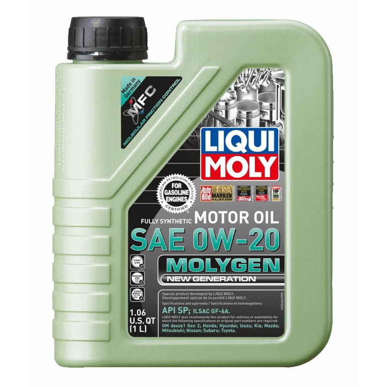LIQUI MOLY 1L Molygen New Generation Motor Oil SAE 0W20 - 20436