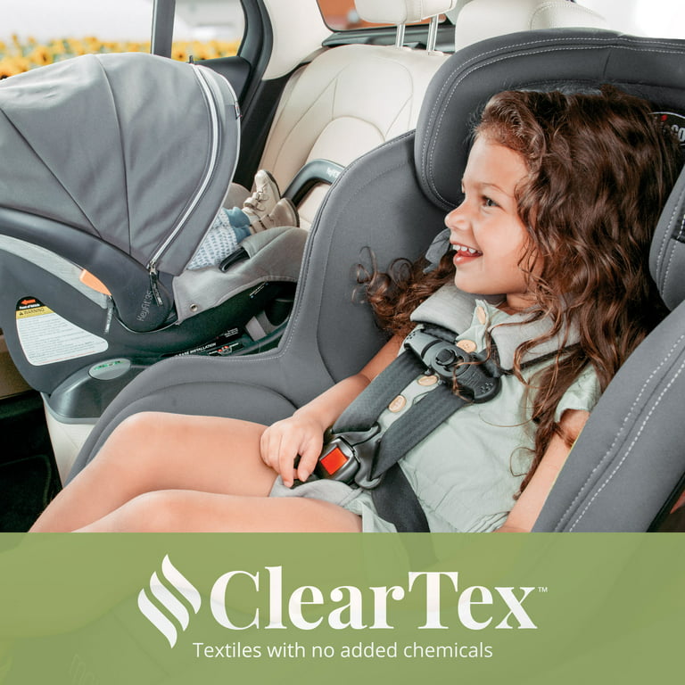 Fit360 ClearTex Rotating Convertible Car Seat - Black