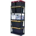Greenmade Durable Heavy Duty Outdoor Plastic 5 Tier Utility Storage