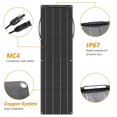 thumbnail image 4 of Solar Panel 50W 100W Solar Panel Solar Photovoltaic System Roof RV RV Boat Charging ,Foldable and Easy Setup, 4 of 5