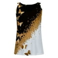 thumbnail image 4 of Aloohaidyvio Tops for Women,Women Summer Vest Pullover Blouse Short Sleeveless Solid and Printed Tops Tank, 4 of 5