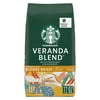 Starbucks Veranda Blend, Whole Bean Coffee, Starbucks Blonde Roast, 12 oz
