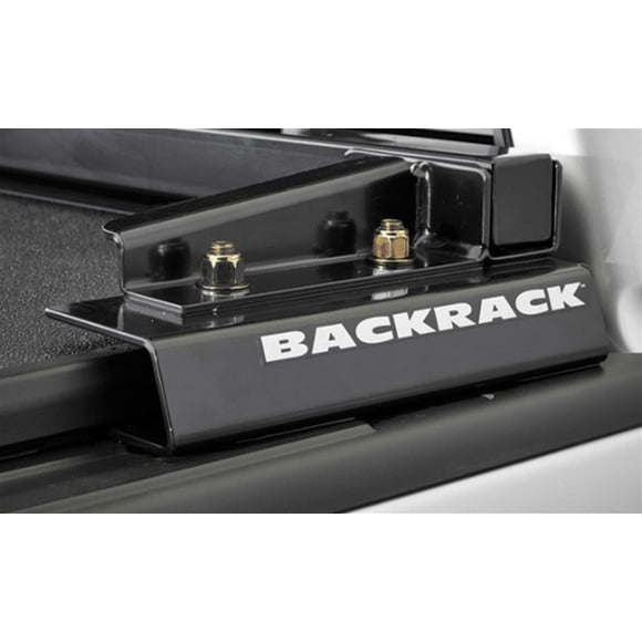 Fits 2019-2023 Ford Ranger BackRack Headache Rack Mounting Kit 50311 For Back Rack Headache Racks; Black; Works With Wide Top Tonneau Cover; With Rail Plates/Hardware