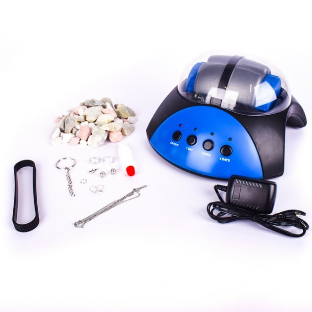 Maxx Explore Rock Tumbler Kit, Durable Gem Polisher Children Teens Adults Seniors 8+