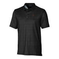 thumbnail image 2 of Men's Cutter & Buck  Black Alabama Crimson Tide Alumni Logo Pike Micro Floral Print Stretch Polo, 2 of 3