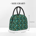 thumbnail image 2 of Yiaed Pineapple And Cactus Print Lunch Bag Adult Insulated Lunch Box, Leakproof Cooler Food Lunch Containers Reusable High Capacity Lunch Tote Bags-One Size, 2 of 6