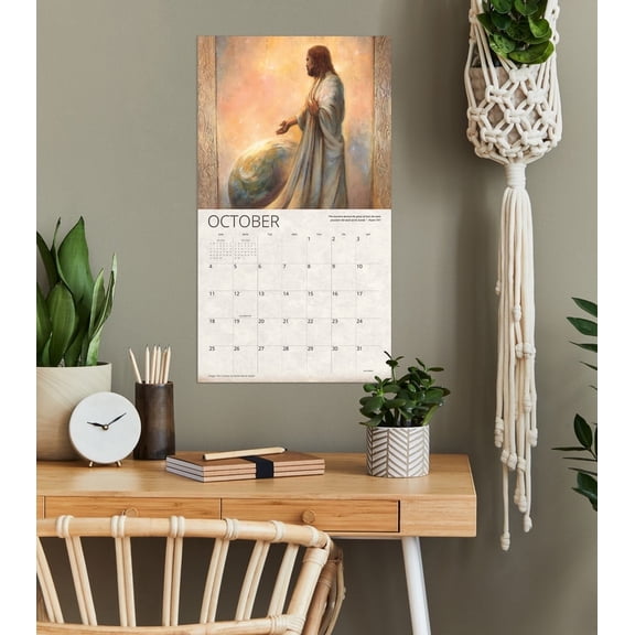 2026 Christian Wall Calendar -Light of Love by Annie Henrie Nader- Bible Verses and Inspirational Fine Art– 13.25x24” Monthly Calendar for Home, Office, or Gift – Altus Fine Art