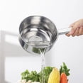 thumbnail image 6 of Stainless Steel Long Handle Cooking Spoon Heavy Duty Kitchen Utensil For Meal Preparation, 6 of 8