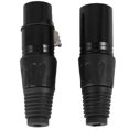 thumbnail image 4 of 30 Unids 3Pin Xlr Macho A Hembra Cable de Extensión de Micrófono Cables de Micrófono Enchufe de Audio Adaptador de Conector de Audio de Micrófono, 4 of 8