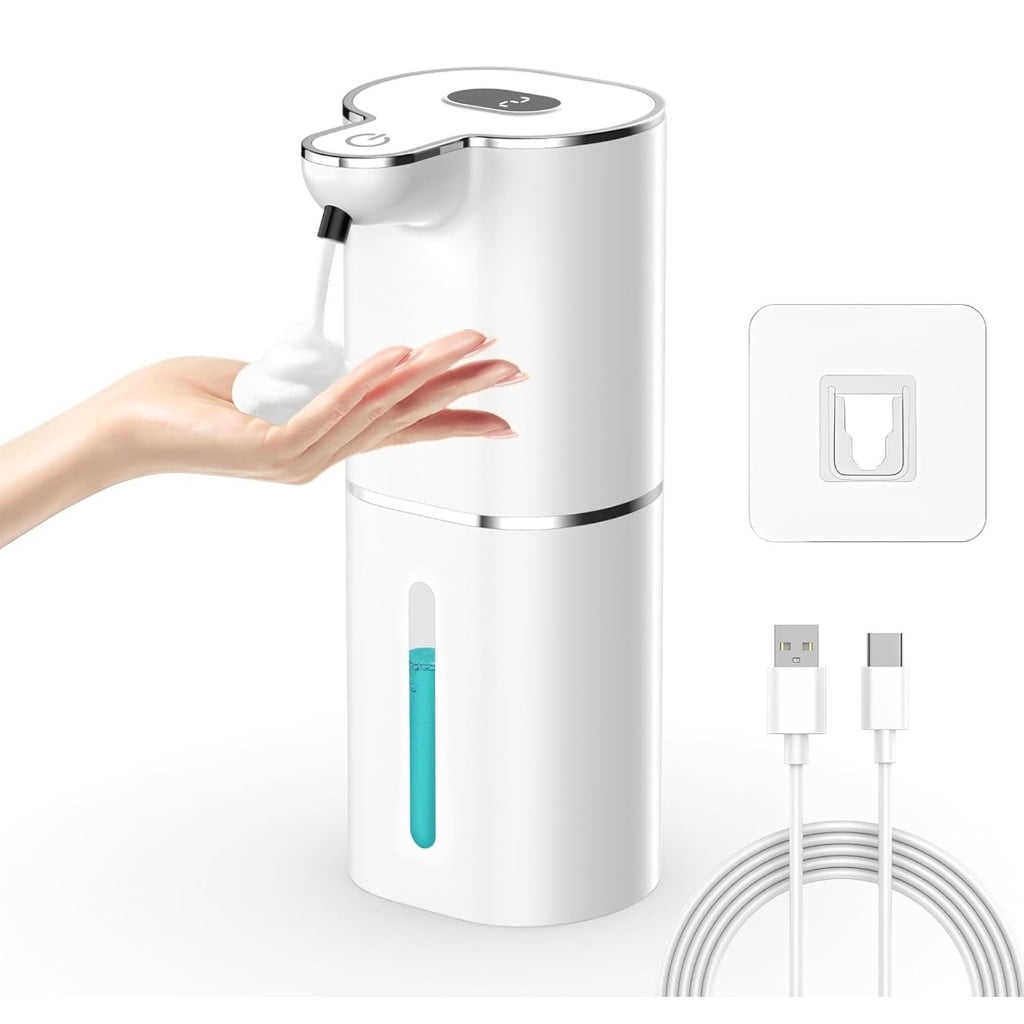 Contactless Hand Soap Foam Dispenser Rechargeable Automatic Foaming Soap Dispenser Automatic Induction Foam Hand Washer