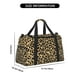 thumbnail image 3 of Disketp Leopard Print Bolsa de Viaje Tipo Duffle, Bolso de Mano para Fin de Semana para Mujer, Bolsa de Gimnasio Ligera para Hombre, Esencial para Viajes, 3 of 7