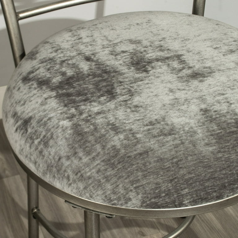 Foerster metal vanity stool sale