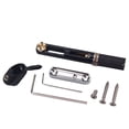 thumbnail image 4 of 4X Noir 5 Cordes Kit de Ponts Ronds Sans Tête Accessoires de Guitare, 4 of 6