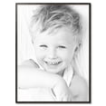 thumbnail image 2 of ArtToFrames 32" x 43" Black Square with Gold Beads Picture Frame, 32x43 inch Black Wood Poster Frame (WOM-5021), 2 of 7