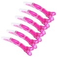 thumbnail image 3 of Pinzas para el cabello de cocodrilo para salón, 6 uds., pinzas para el cabello para estilista (color aleatorio), 3 of 5