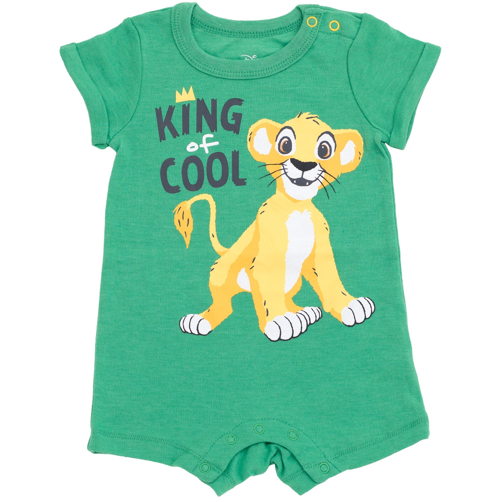 Disney Lion King Mickey Mouse Winnie the Pooh Tigger Simba Timon Baby Romper and Sunhat Newborn to Infant