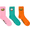 B. Duck, variant on & Friends Girls Mid-Crew Socks, 3-Pack, Sizes S/M-M/L