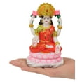 thumbnail image 5 of IBA Indianbeautifulart Indian Goddess Lakshmi Resin Idol Auspicious Hindu Goddess Figurine For Living Room Home Décor-C7, 5 of 7