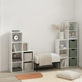 thumbnail image 3 of Furinno Pasir 4-Tier Open Shelf Bookcase, White, 3 of 5