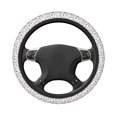 thumbnail image 2 of KLL Car Steering Wheel Cover, Universal 15 inch, Soft Elastic and Comfortable,Car Accessories Decorations-Cute Cat, 2 of 7