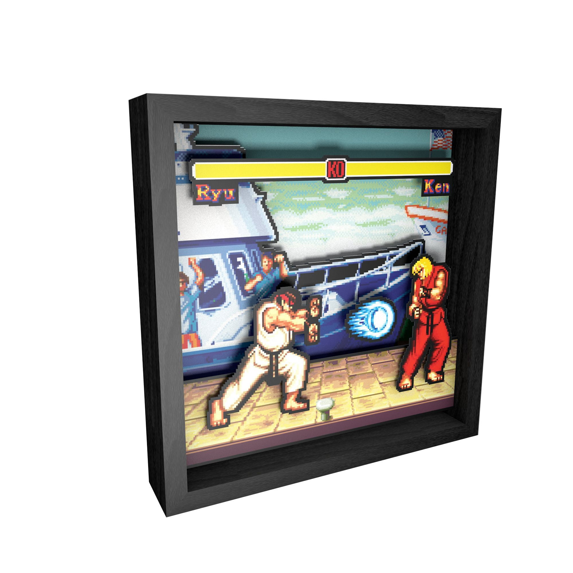 Capcom Officially Licensed Pixel Frames Street Fighter III Decor