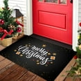 thumbnail image 2 of Xuniizn Christmas Door Mat Xmas Welcome Christmas Mat Non-Slip and Washable Winter Doormat Rubber Back Snowflakes Door Mat Rugs for Indoor Outdoor, Christmas Decorations for Home, 2 of 7