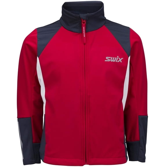 Swix Junior Steady Jacket - Swix Red - 128/8 Yrs