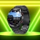 thumbnail image 3 of Reloj inteligente con podómetro, pantalla meteorológica, IP67, resistente al agua, resistente al sudor, llamadas, ECG + PPG, rastreador de actividad física, reloj deportivo para acero negro, 3 of 9