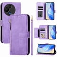 thumbnail image 1 of FOXDOCK Funda Tipo Cartera para Xiaomi Poco F8 Ultra Cuero PU con Cremallera y Correa de Muñeca, Ranuras para Tarjetas, Soporte Plegable, Cierre Magnético, 1 of 5