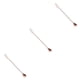 thumbnail image 1 of Kearding Cuchara para bebidas de barra de acero inoxidable con mango largo, agitador con patrón en espiral, tenedor para mezclar, cucharas, Type1 NO1, 1 of 6